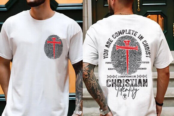 Man of Faith PNG, Christian Identity