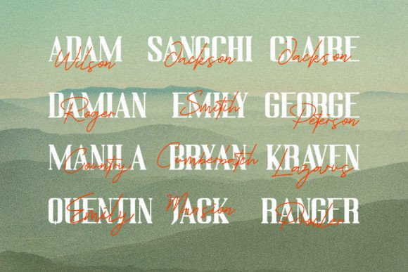 Manly Manchester Font - Image 5