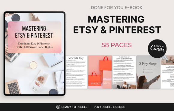 Mastering Etsy & Pinterest EBook