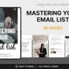 Mastering Your Email List EBook