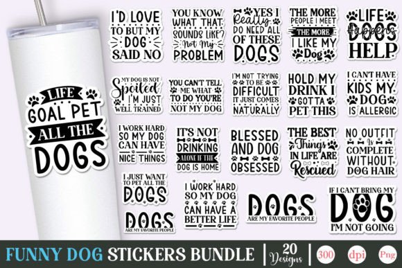 Mega Dog Quotes SVG Bundle - Image 3