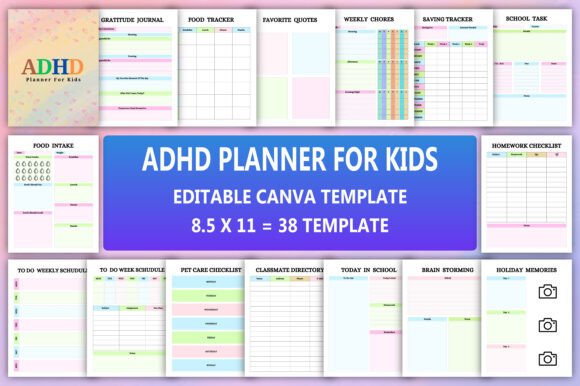 Mega Planner Bundle Canva - Image 5