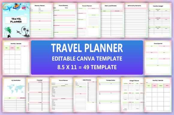 Mega Planner Bundle Canva - Image 8