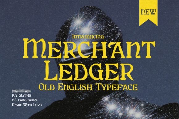 Merchant Ledger Font