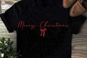 Alternative view of Merry Christmas Embroidery