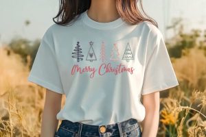 Alternative view of Merry Christmas Embroidery File