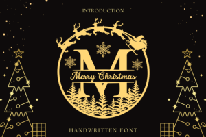 Merry Christmas Font