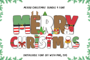 Merry Christmas Font