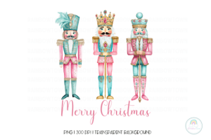 Merry Christmas Nutcracker PNG