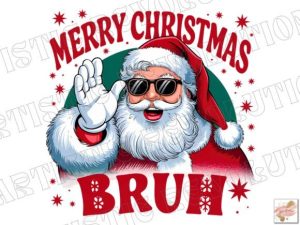 Merry Christmas Png Bruh Png Santa Png