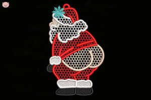 Merry Christmas Santa Claus Ornament
