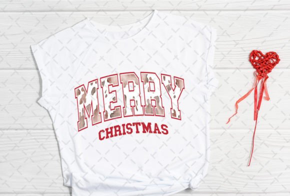 Merry Christmas Western Retro PNG - Image 2