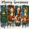 Merry Goosmas -Christmas Goose Png