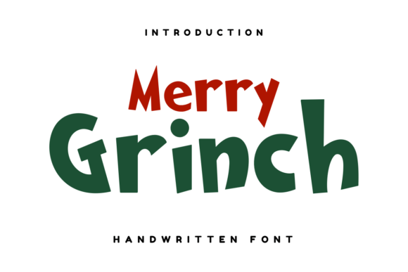 Merry Grinch Font