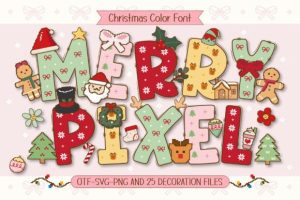 Merry Pixel Font