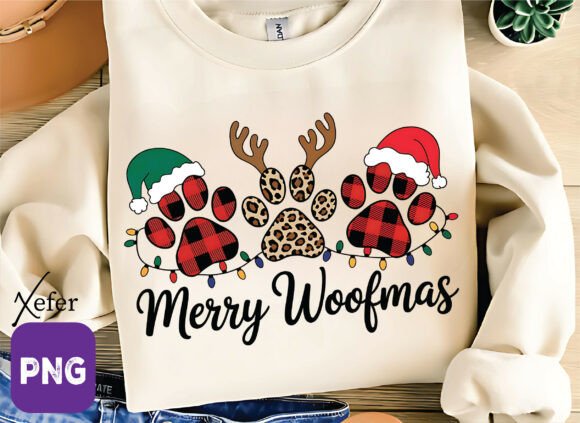 Merry Woofmas Png, Merry Christmas, Dog - Image 4