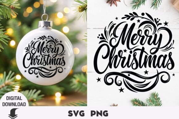 Alternative view of Merry Christmas Svg, Christmas Svg, Chri