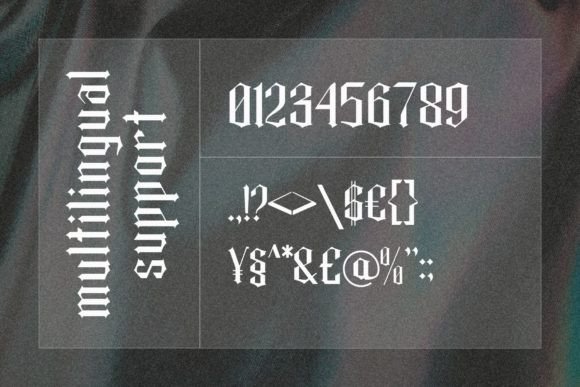 Metal Gothic Font - Image 4