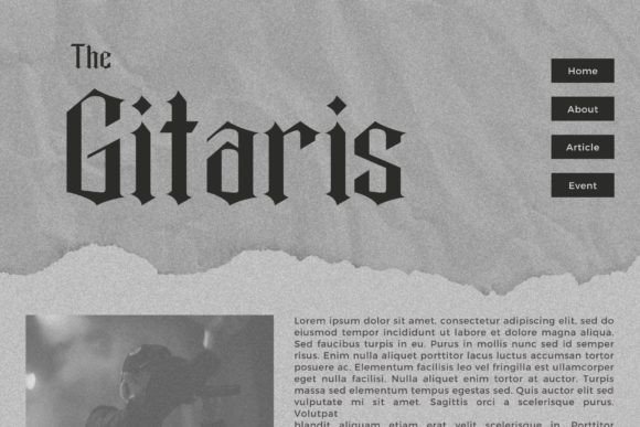 Metal Gothic Font - Image 7