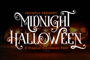Midnight Halloween Font