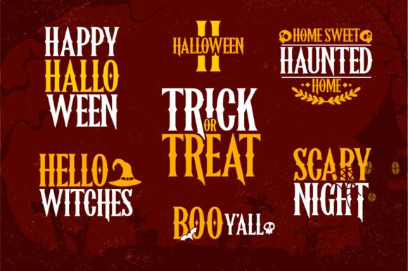 Midnight Halloween Font - Image 2