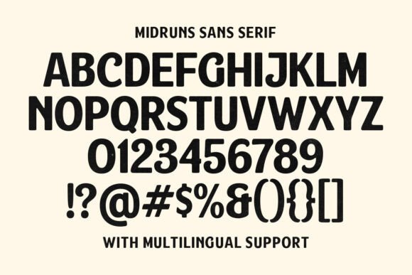 Midruns Font - Image 7