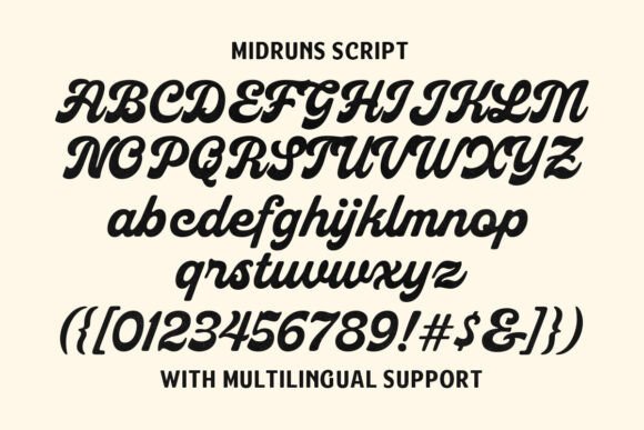 Midruns Font - Image 8