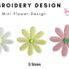 Mini Small Flower Embroidery Design