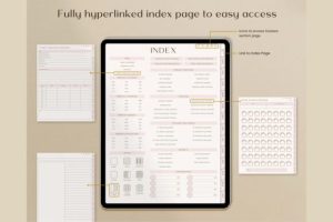 Alternative view of Minimal Budget Planner, Digital Planner