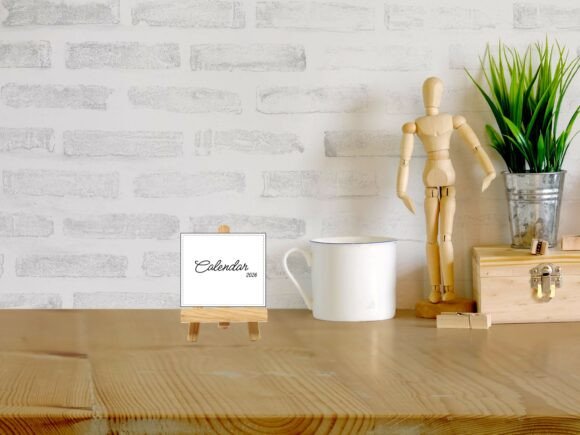 Minimalist 2026 Desk Calendar Printable - Image 5