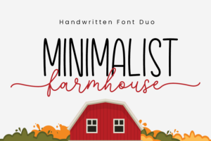 Minimalist Farmhouse Font