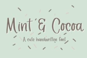 Mint & Cocoa Font