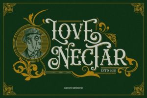 Alternative view of Mister Honey Font