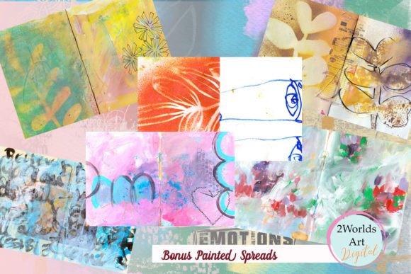 Mixed Media Procreate Brush Set + Bonus - Image 4