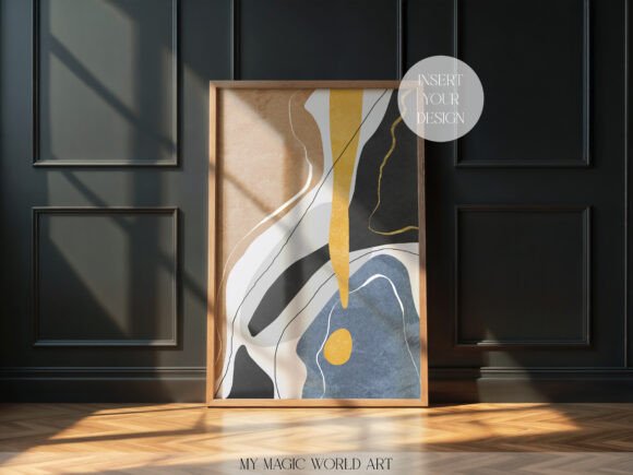 Mockup Large Frame for Art Print - Image 4