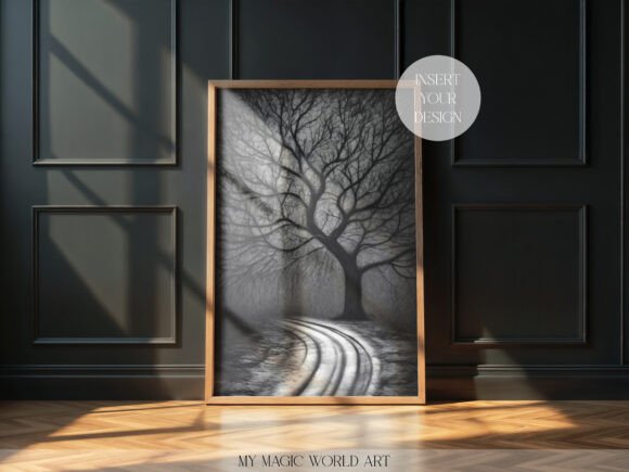 Mockup Large Frame for Art Print - Image 5