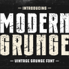 Modern Grunge Font