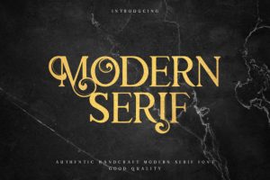 Modern Serif Font