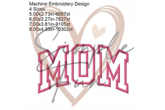Mom Applique - Image 3