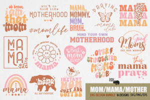 Mother's Day SVG Design Bundle