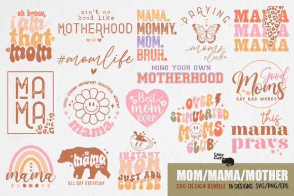 Mother's Day SVG Design Bundle