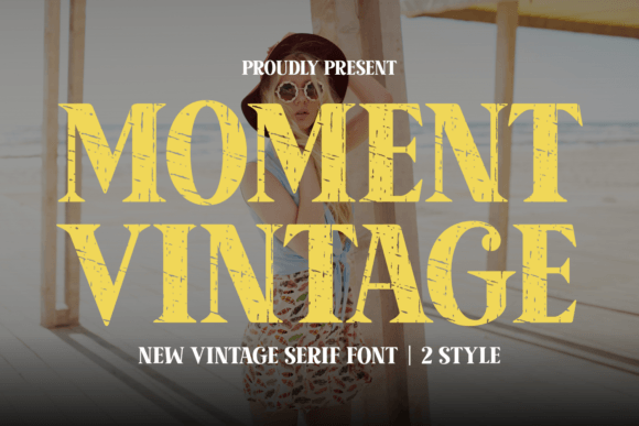 Moment Vintage Font