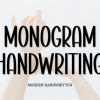 Monogram Handwriting Font