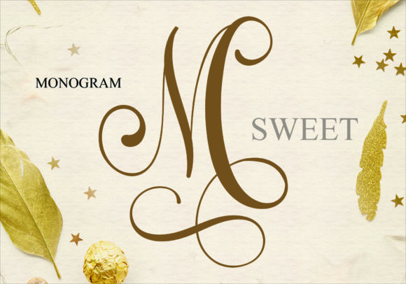 Monogram Sweet Alphabet