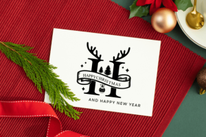 Alternative view of Monogram Christmas Font