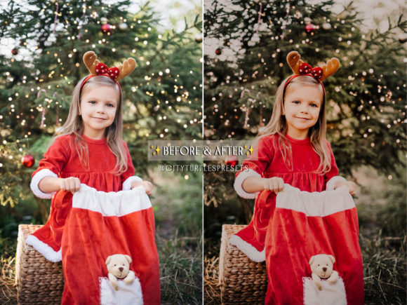 Moody Warm Christmas Lightroom Presets - Image 3