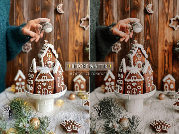 Moody Warm Christmas Lightroom Presets - Image 5