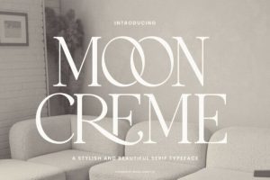 Moon Creme Font