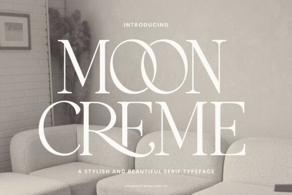 Moon Creme Font