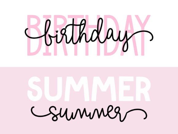 More Good Vibes Duo Font - Image 3